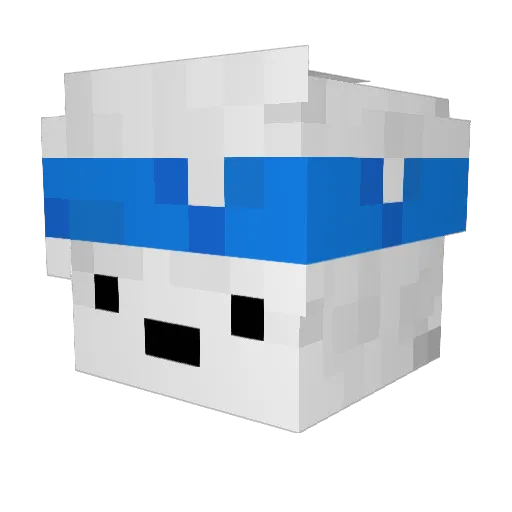 MrVenaczz Minecraft avatar head, 3D render