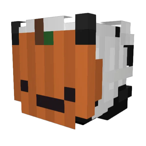 MrVer Minecraft avatar head, 3D render