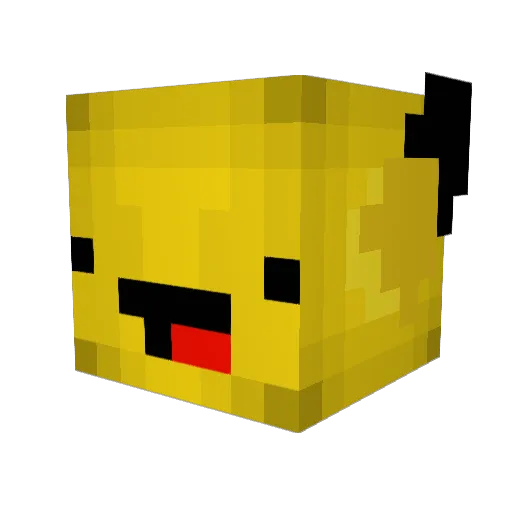 MrVinnieh Minecraft avatar head, 3D render