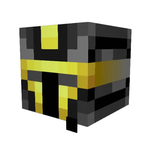 MrVoie Minecraft avatar head, 3D render