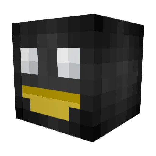 MrWeebyPants Minecraft avatar head, 3D render