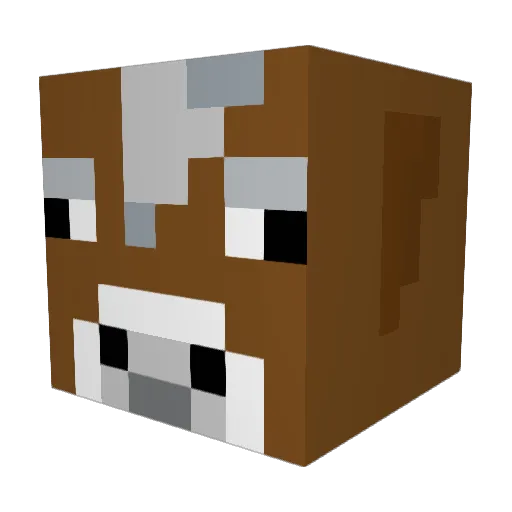 MrWhippyyy Minecraft avatar head, 3D render