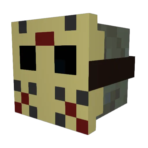 MrWhite699 Minecraft avatar head, 3D render