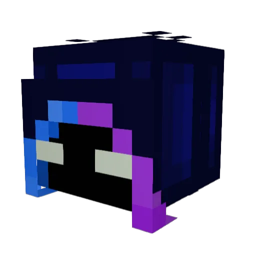 MrWiCkEd1991 Minecraft avatar head, 3D render