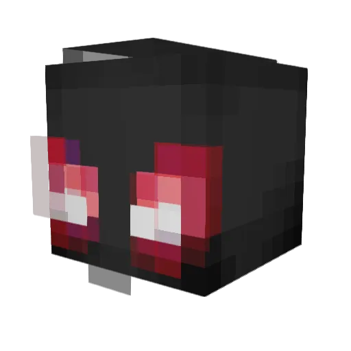 MrWillert Minecraft avatar head, 3D render