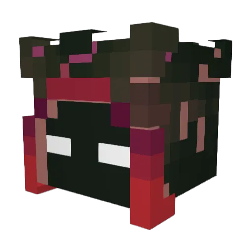MrWingsauce Minecraft avatar head, 3D render