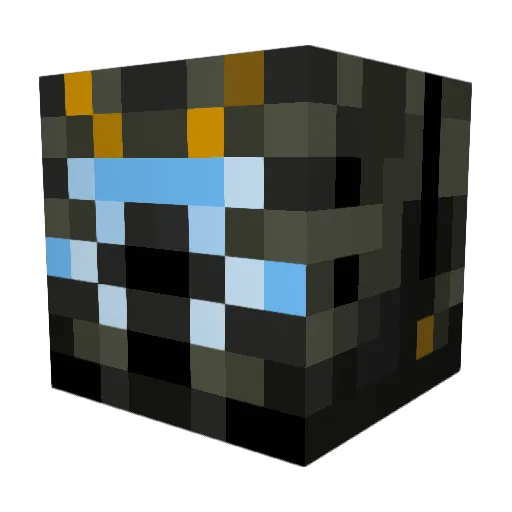 MrWoff Minecraft avatar head, 3D render