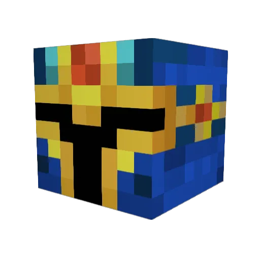 MrWonkus Minecraft avatar head, 3D render
