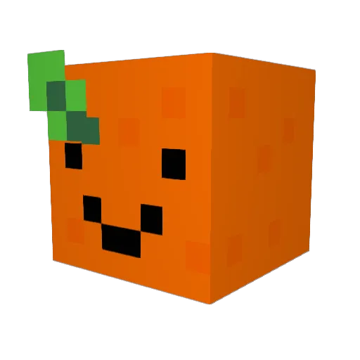 MrWubs2 Minecraft avatar head, 3D render
