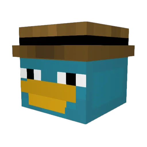 MrX98iscool Minecraft avatar head, 3D render