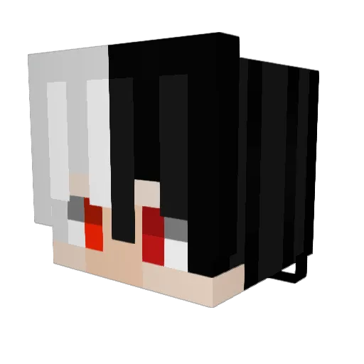 MrXPGamer Minecraft avatar head, 3D render