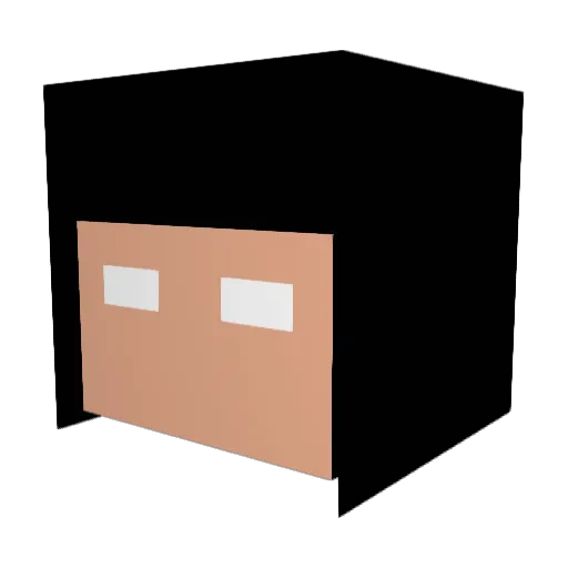 MrXsOnY Minecraft avatar head, 3D render