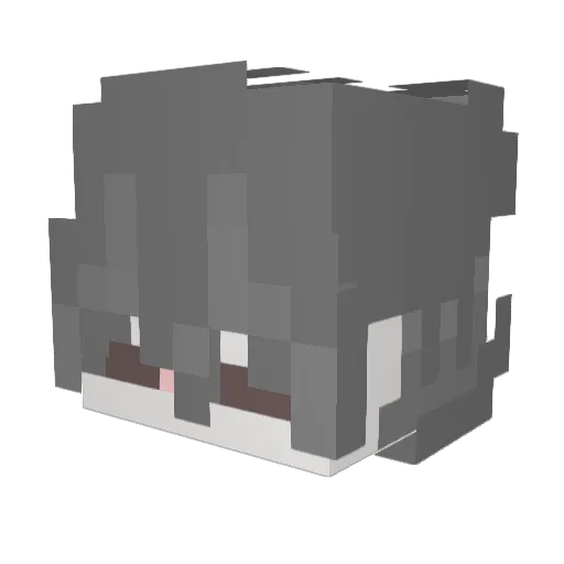 MrYM_AeonDream Minecraft avatar head, 3D render