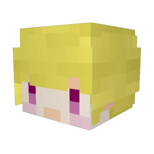 MrZXYang Minecraft avatar head, 3D render