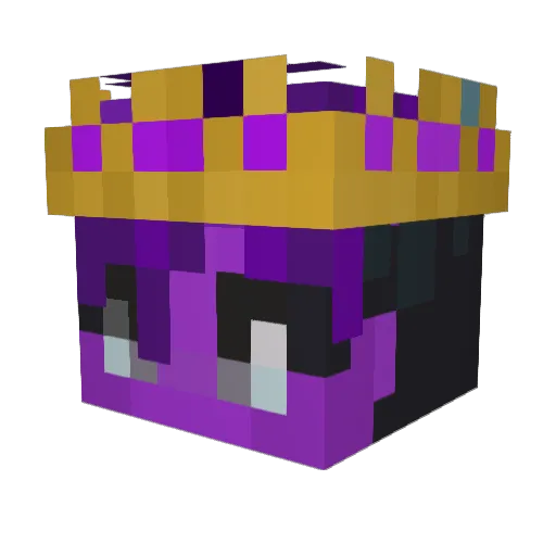 MrZennyy Minecraft avatar head, 3D render