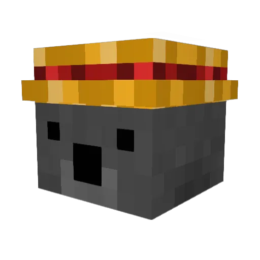 MrZephyro Minecraft avatar head, 3D render