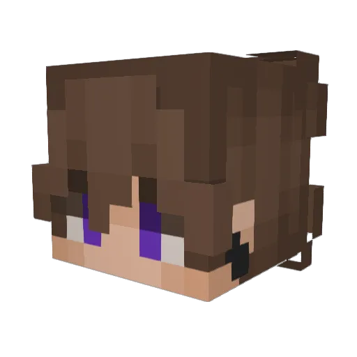 MrZise Minecraft avatar head, 3D render