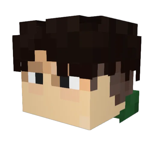 MrZoDiAc986 Minecraft avatar head, 3D render