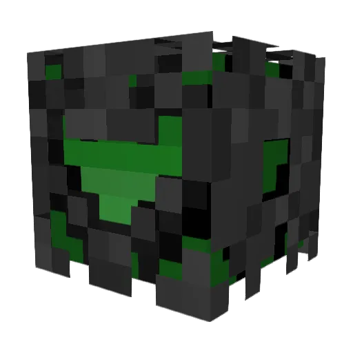 Mr_AKMS Minecraft avatar head, 3D render
