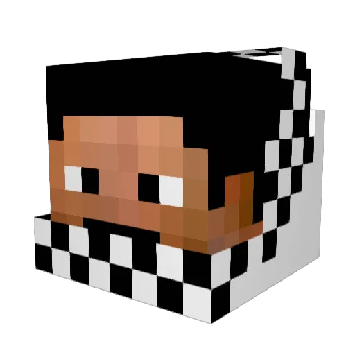 Mr_Abeyta1 Minecraft avatar head, 3D render