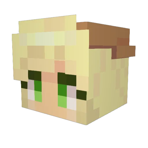 Mr_Ace98 Minecraft avatar head, 3D render