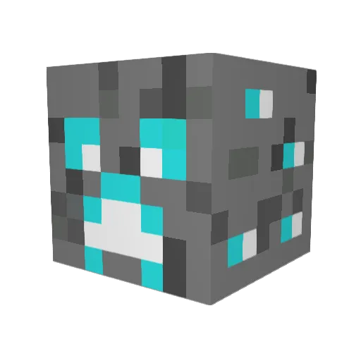 Mr_Akbard Minecraft avatar head, 3D render