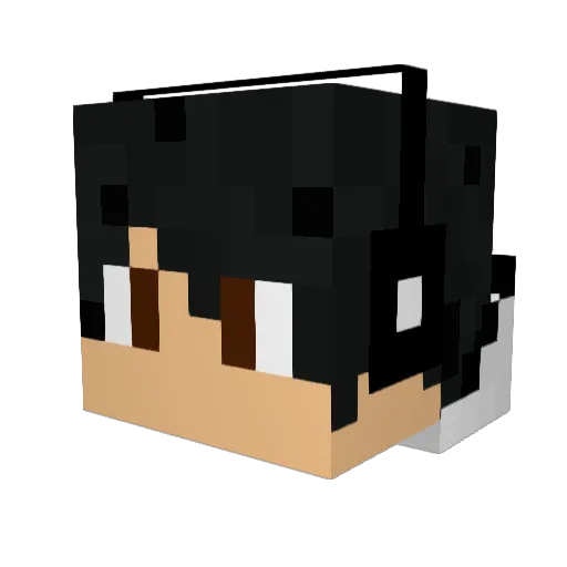 Mr_Alkaabi Minecraft avatar head, 3D render