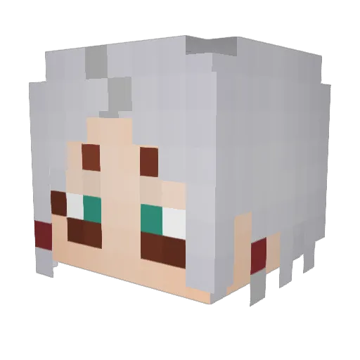 Mr_Ant_Crow Minecraft avatar head, 3D render