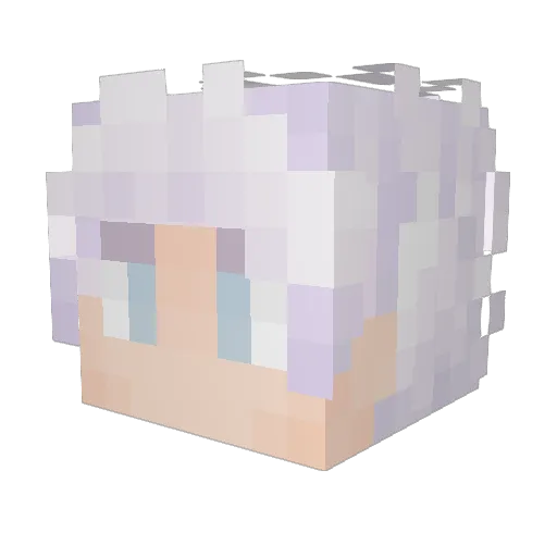Mr_Arkas Minecraft avatar head, 3D render