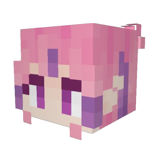 Mr_Beast1000000 Minecraft avatar head, 3D render