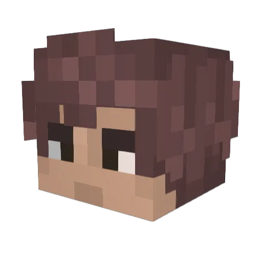 Mr_Benadryl Minecraft avatar head, 3D render