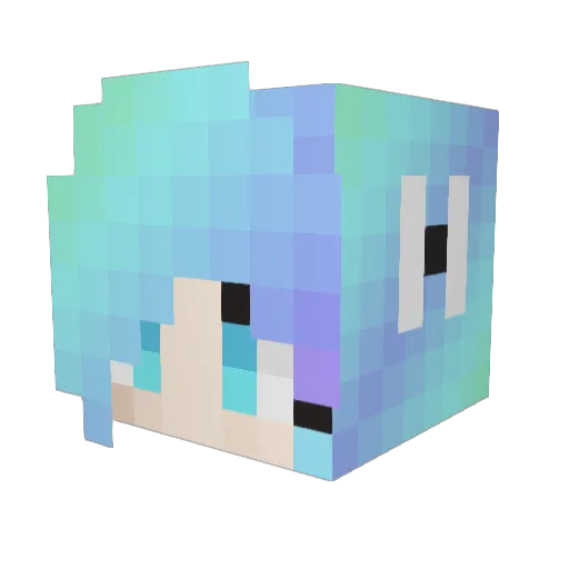 Mr_Bentley666 Minecraft avatar head, 3D render
