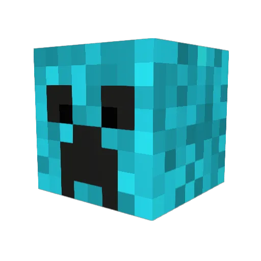 Mr_BlueLava Minecraft avatar head, 3D render