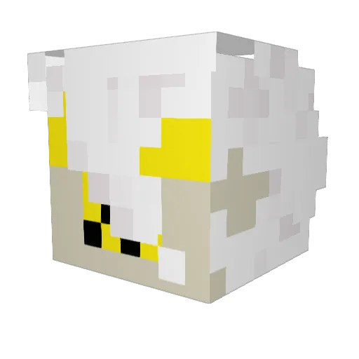 Mr_Bod Minecraft avatar head, 3D render