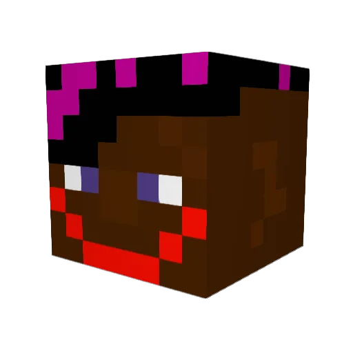 Mr_Bubulkin Minecraft avatar head, 3D render