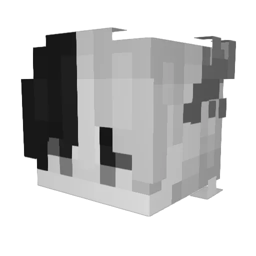 Mr_Cay Minecraft avatar head, 3D render