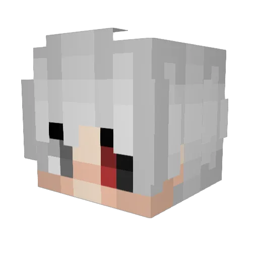 Mr_CheezeManz Minecraft avatar head, 3D render