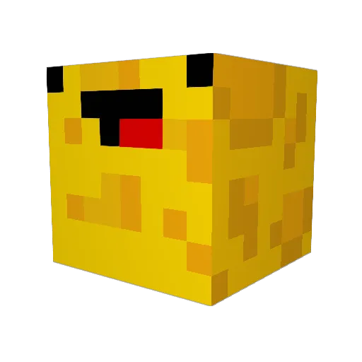 Mr_Cheezy12 Minecraft avatar head, 3D render
