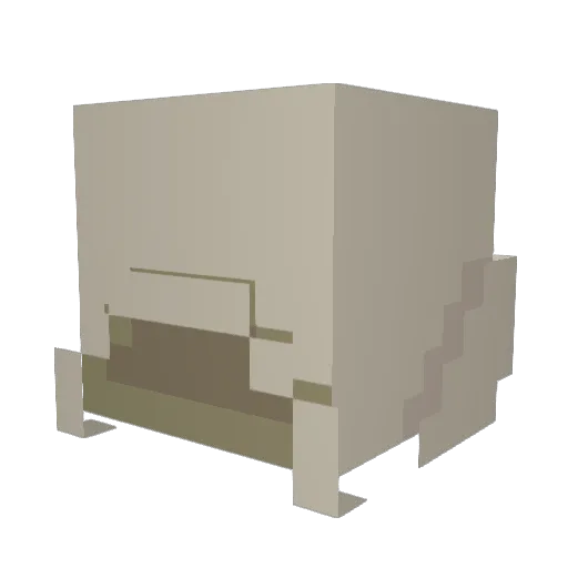 Mr_Chewas Minecraft avatar head, 3D render