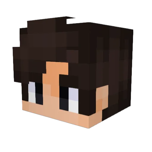 Mr_Chonke Minecraft avatar head, 3D render