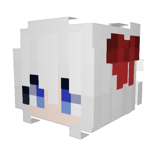 Mr_Chowmaine_ Minecraft avatar head, 3D render