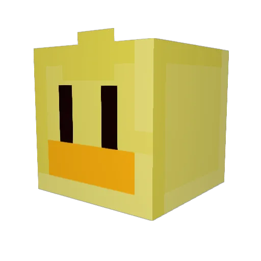 Mr_Crepsy Minecraft avatar head, 3D render