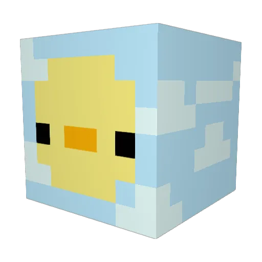 Mr_Cup42 Minecraft avatar head, 3D render