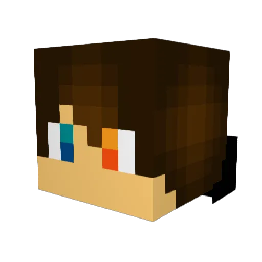 Mr_Dabi88 Minecraft avatar head, 3D render