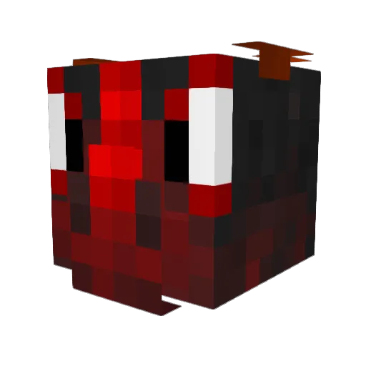 Mr_DiesALot Minecraft avatar head, 3D render