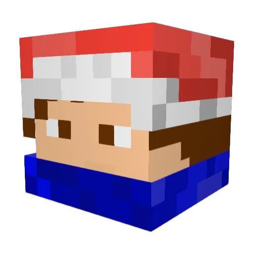 Mr_Doshik Minecraft avatar head, 3D render