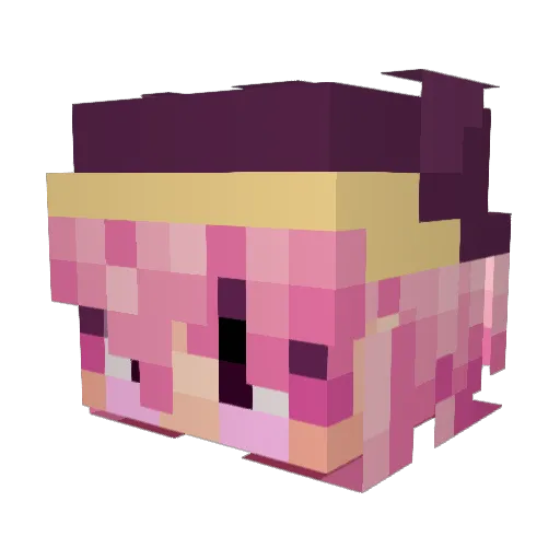 Mr_Eddison Minecraft avatar head, 3D render