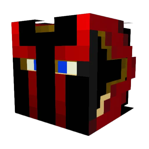 Mr_Edmaister Minecraft avatar head, 3D render