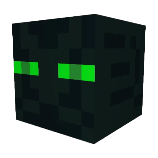 Mr_Ender15 Minecraft avatar head, 3D render
