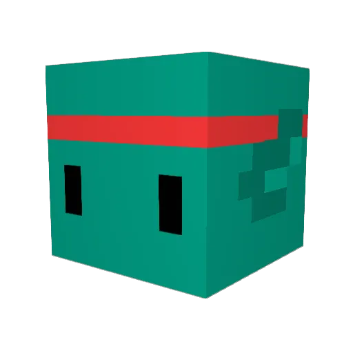 Mr_Fish133 Minecraft avatar head, 3D render
